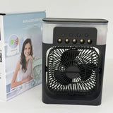 3 In 1 Fan AIr Conditioner Household Mini Air Cooler LED Night Light Portable Humidifier Air Adjustment Fan Office Home Fan